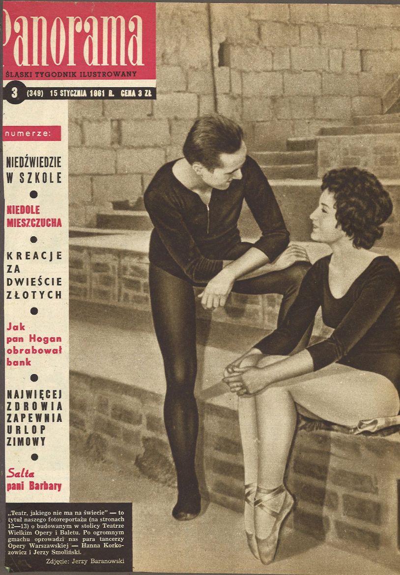 PANORAMA POLAND magazine side cover Issue 3 (349) 15 January 1961